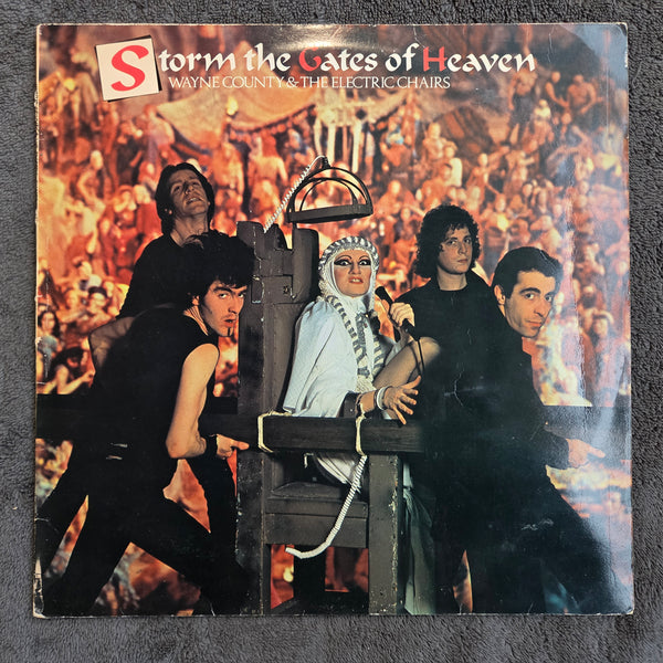 WAYNE JAYNE COUNTY STORM THE GATES OF HEAVEN MARBLED SPLATTER VINYL UK IMPORT