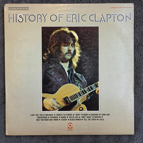 ERIC CLAPTON HISTORY OF