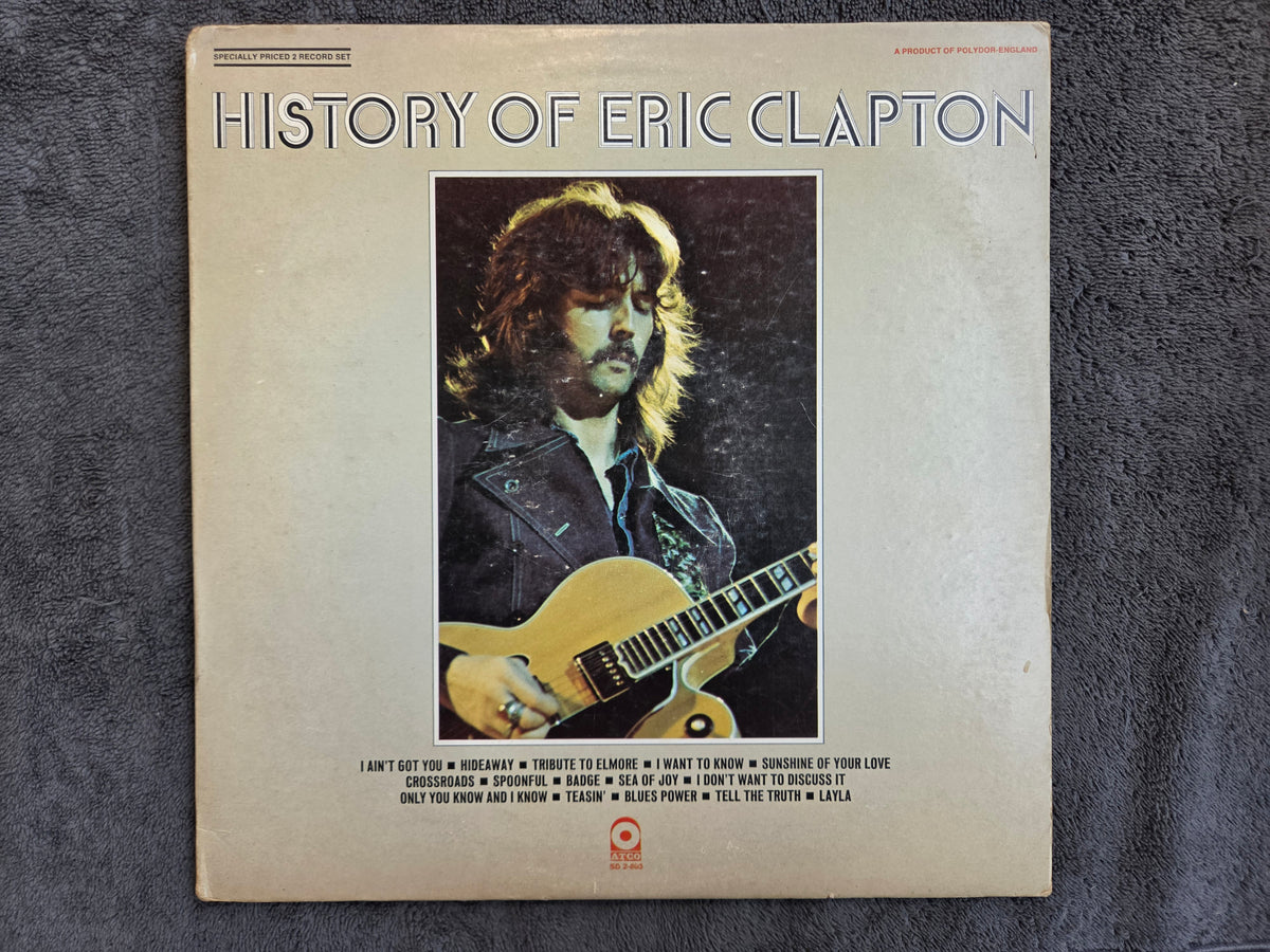 ERIC CLAPTON HISTORY OF