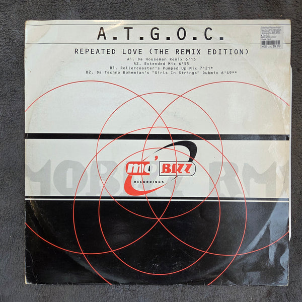 ATGOC REPEATED LOVE THE REMIXES NL IMP 12"