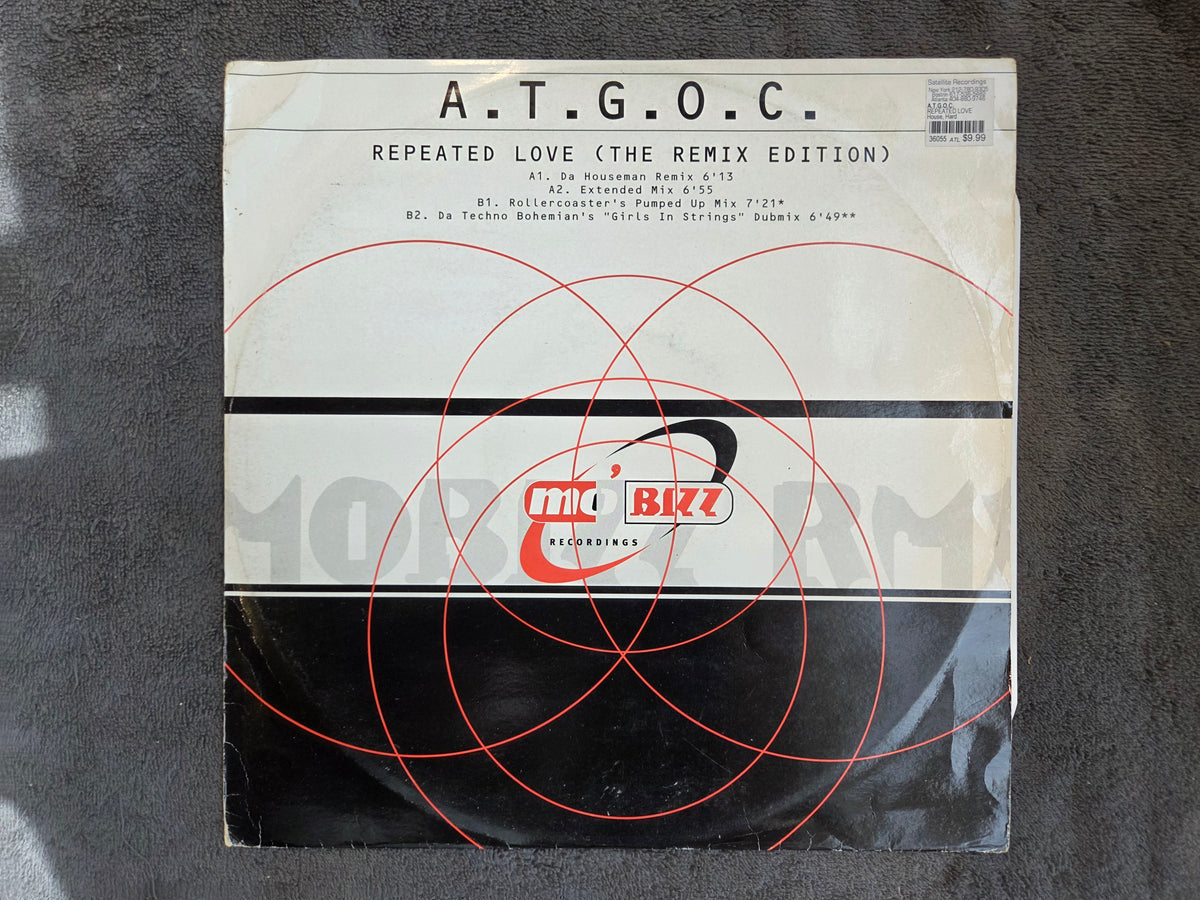 ATGOC REPEATED LOVE THE REMIXES NL IMP 12"