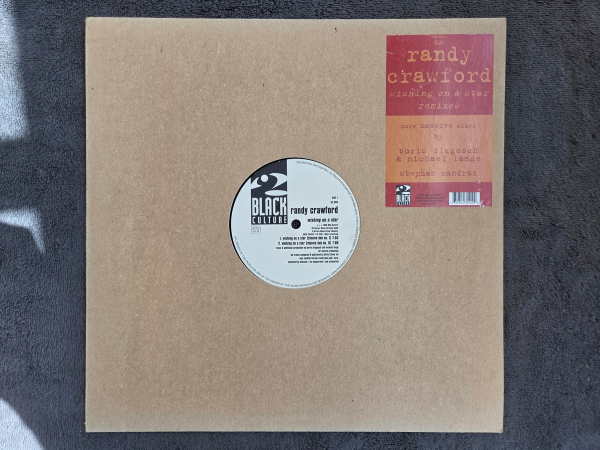 RANDY CRAWFORD WISHING ON A STAR GER IMP 12"