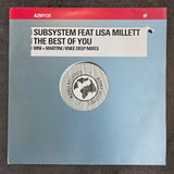 SUBSYSTEM THE BEST OF YOU UK IMP 12"
