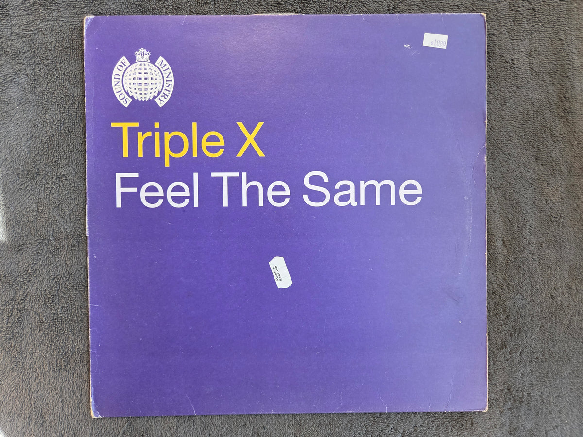 TRIPLE X FEEL THE SAME UK IMP 12"