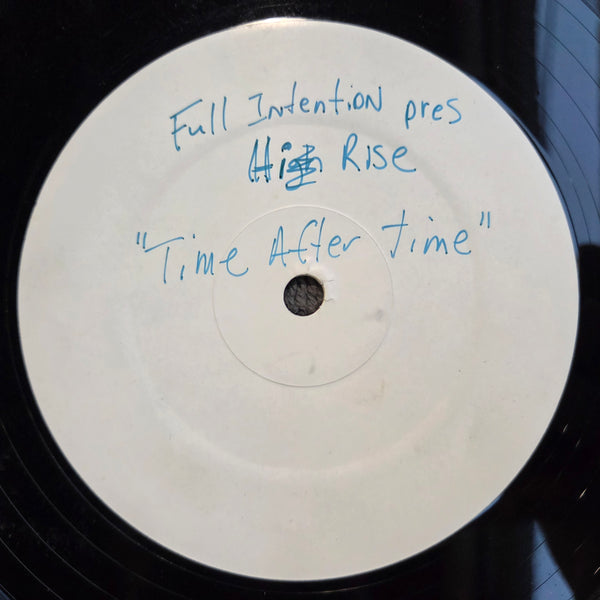 FULL INTENTION TIME AFTER TIME WHITE LABEL ONE SIDE UK IMP 12"
