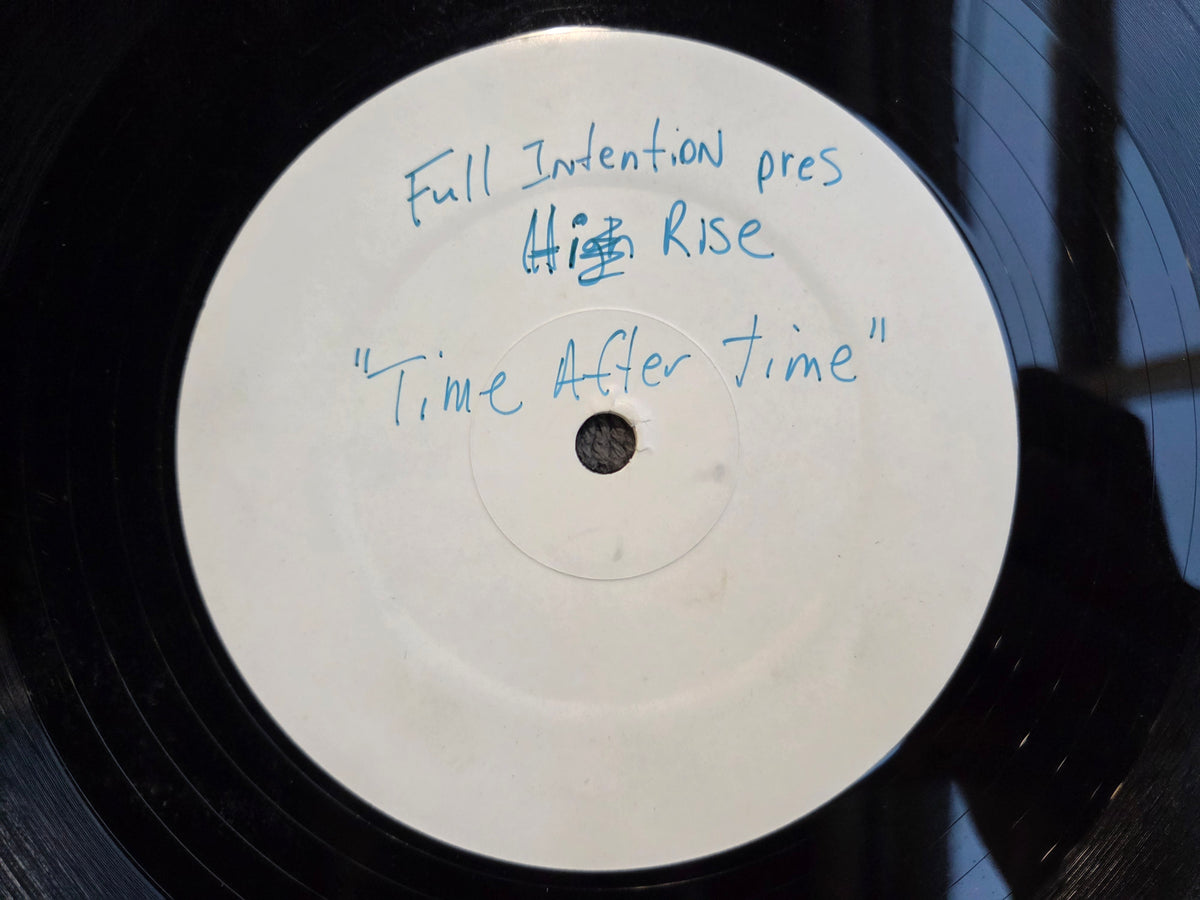 FULL INTENTION TIME AFTER TIME WHITE LABEL ONE SIDE UK IMP 12"
