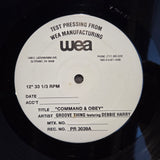 GROOVE THING COMMAND & OBEY TP 12"