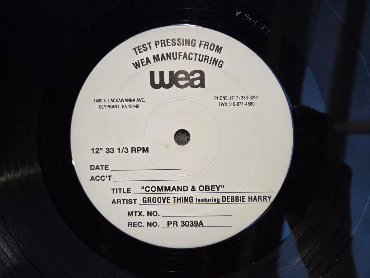 GROOVE THING COMMAND & OBEY TP 12"