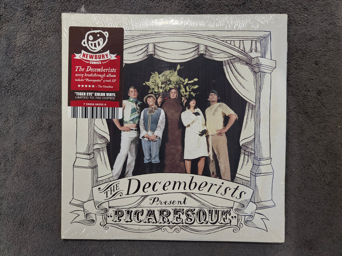 DECEMBERISTS PICARESQUE LIM ED TIGER EYE VINYL NEW SEALED NEWBURY