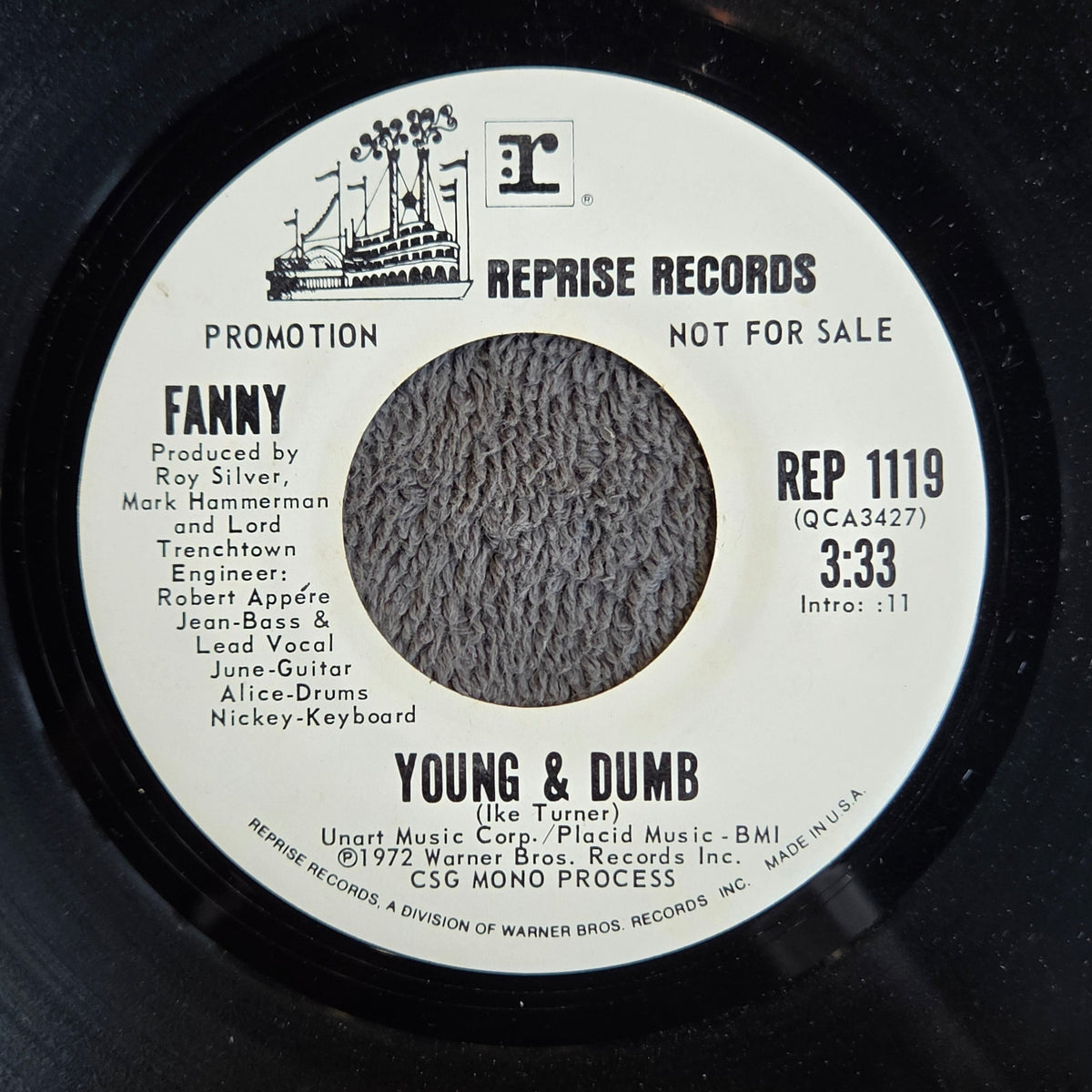 FANNY YOUNG & DUMB WLP 7"