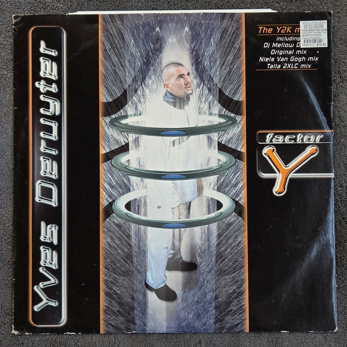 YVES DERUYTER FACTOR-Y Y2K REMIXES BEL IMP 12"