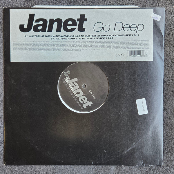 JANET JACKSON GO DEEP UK IMP 12"