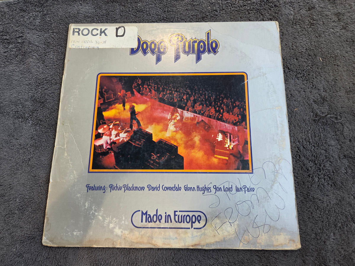 DEEP PURPLE MADE IN EUROPE
