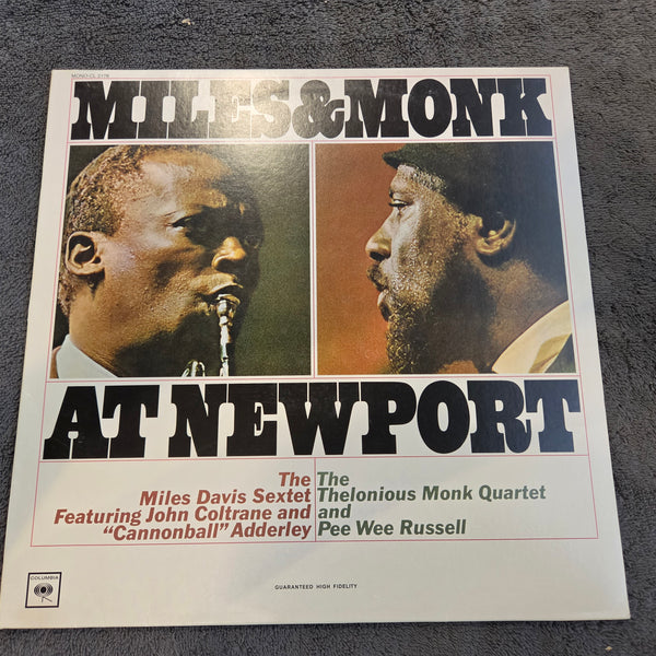MILES DAVIS & MONK AT NEWPORT MONO 180G NUMB RSD