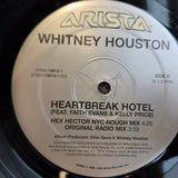 WHITNEY HOUSTON HEARTBREAK HOTEL DANCE MIXES 12"