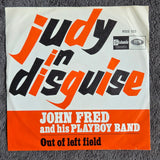 JOHN FRED & HIS PLAYBOY BAND JUDY IN DISGUISE BEL IMP PS 7"