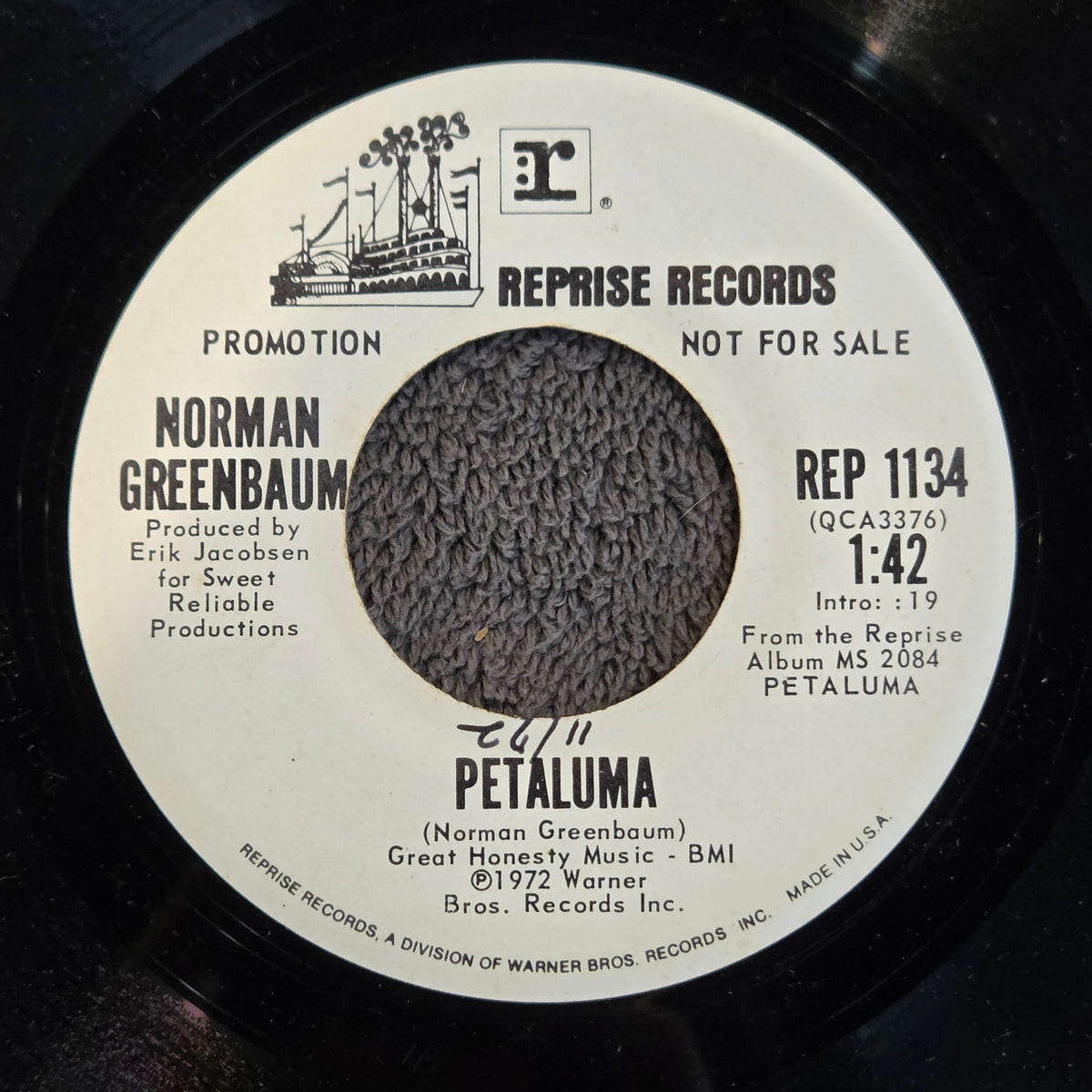 NORMAN GREENBAUM PETALUMA WLP 7"