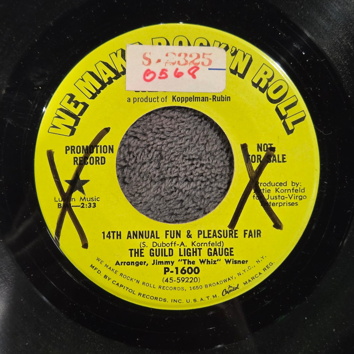 GUILD LIGHT GAUGE 14TH ANNUAL FUN & PLEASURE FAIR PROMO 7"