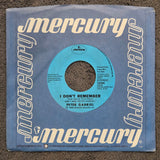 PETER GABRIEL I DONT REMEMBER PROMO 7"
