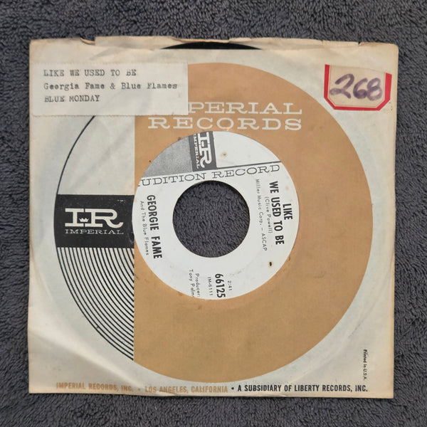 GEORGIE FAME LIKE WE USED TO BE PROMO 7"