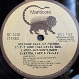 EMERSON LAKE & PALMER WELCOME BACK MY FRIENDS