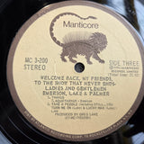 EMERSON LAKE & PALMER WELCOME BACK MY FRIENDS