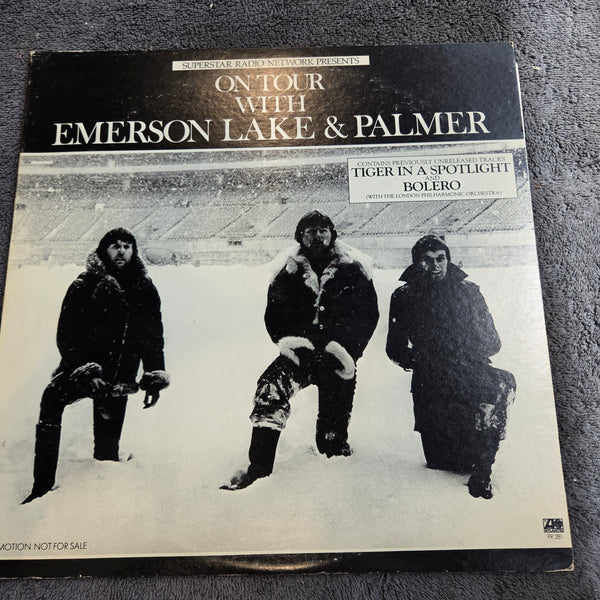 EMERSON LAKE & PALMER ON TOUR WITH WLP