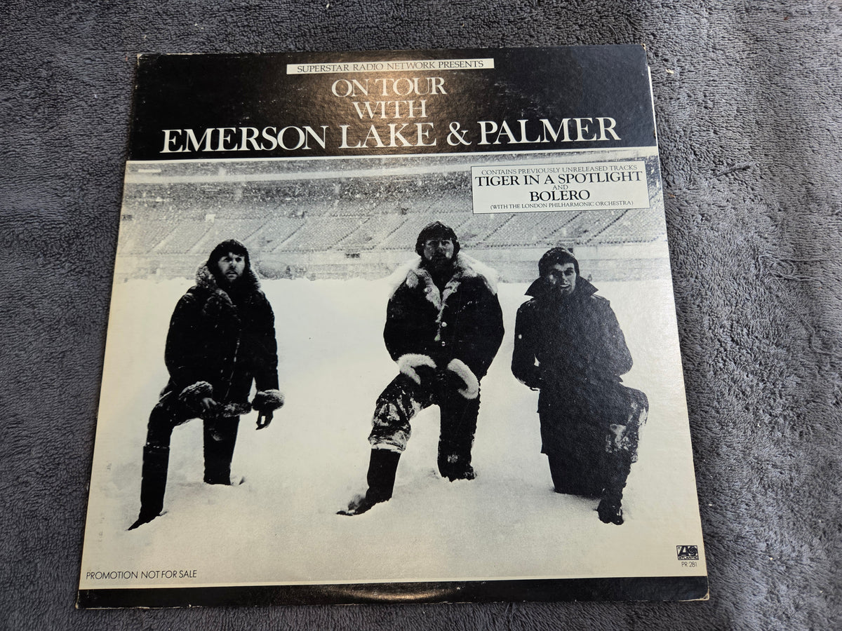 EMERSON LAKE & PALMER ON TOUR WITH WLP