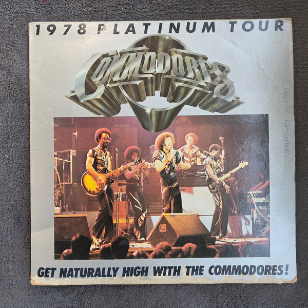 COMMODORES 1978 PLATINUM TOUR PROMO SILVER