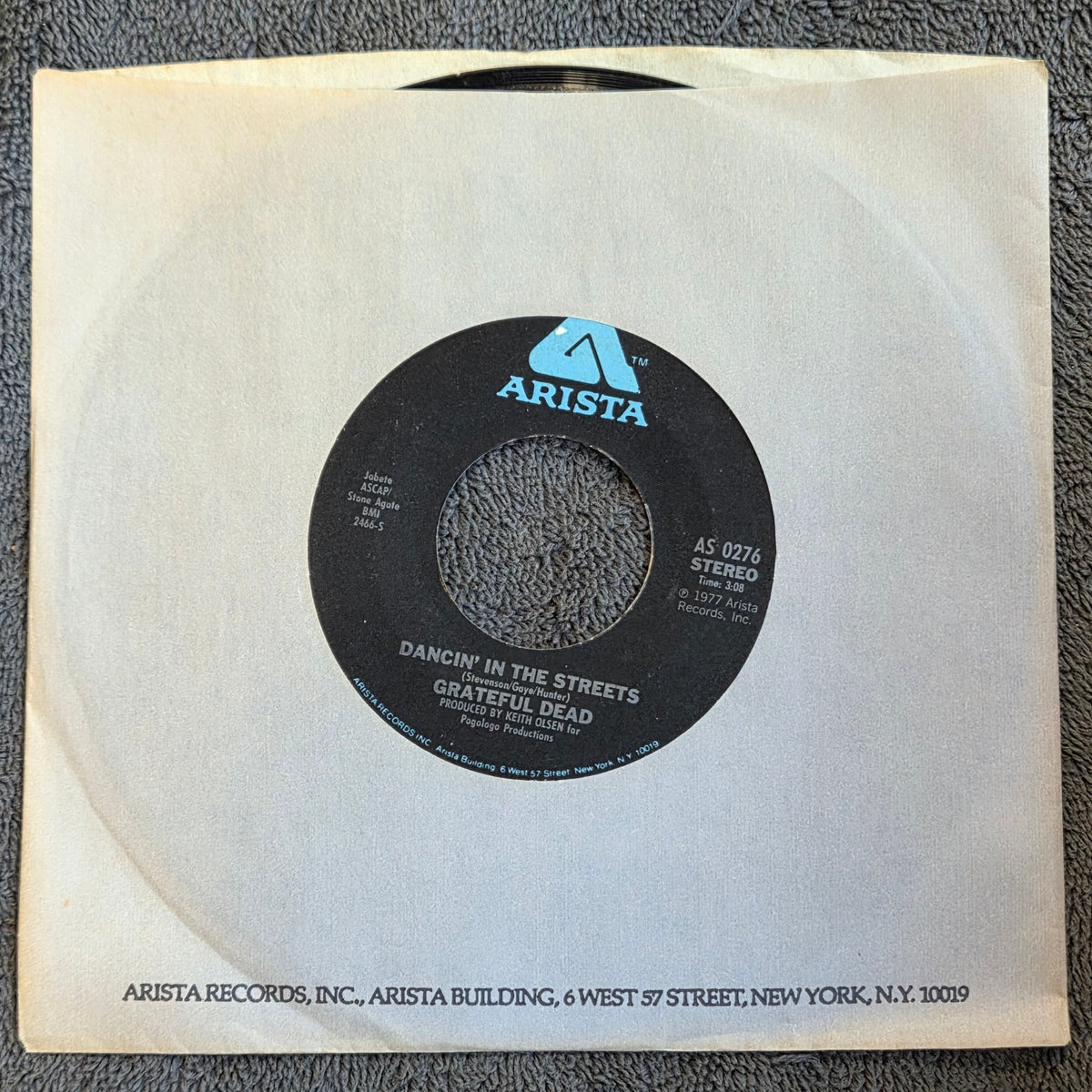 GRATEFUL DEAD DANCING IN THE STREETS 7"