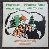 HAYRIDE & HARVEY MILK F*#K YOU GUYS IN BOTTLES HELL TOUPEE 7"