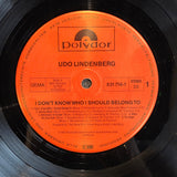 UDO LINDENBERG I DONT KNOW WHO I SHOULD BELONG TO GER IMP