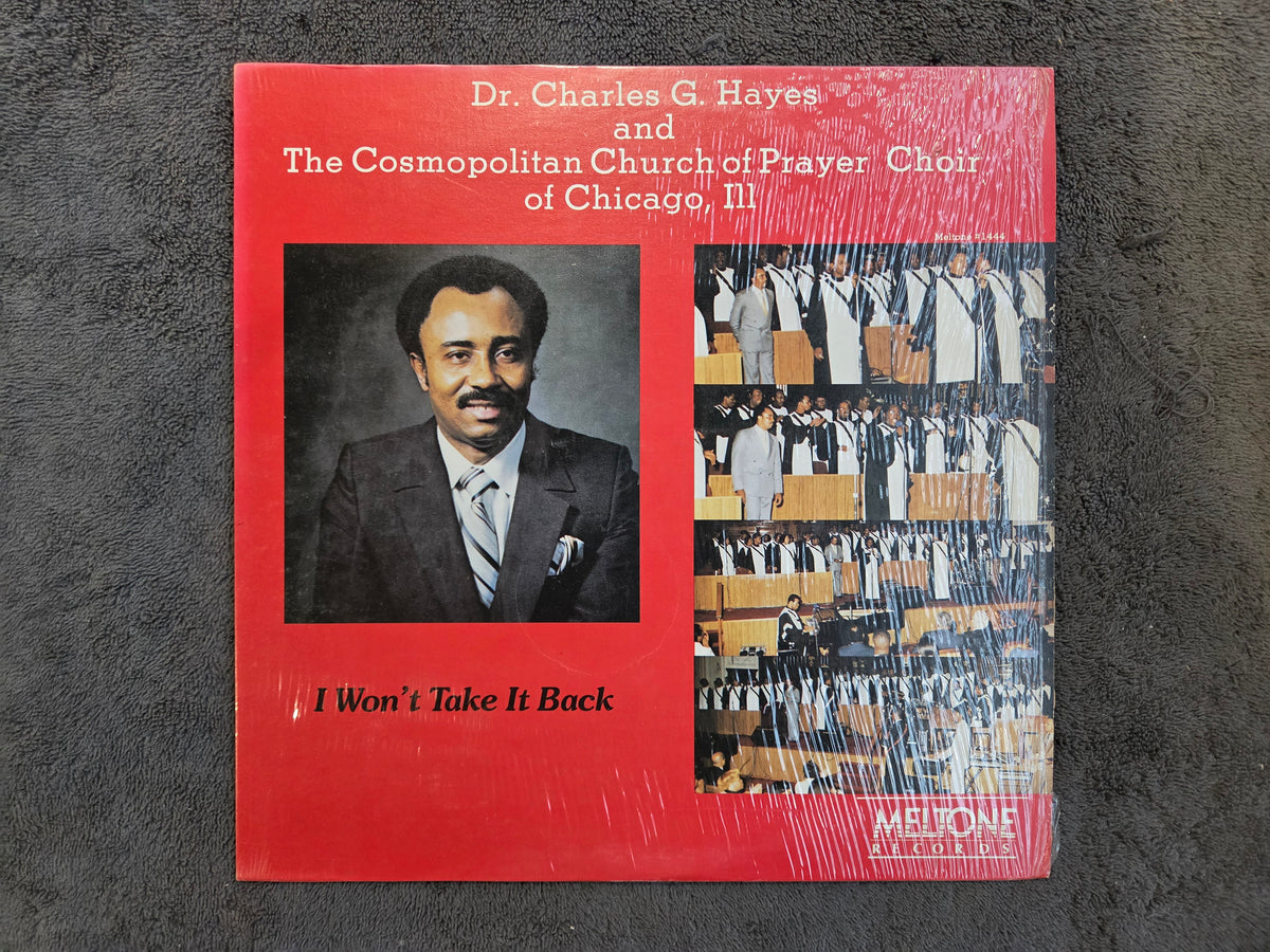 CHARLES HAYES I WONT TAKE IT BACK