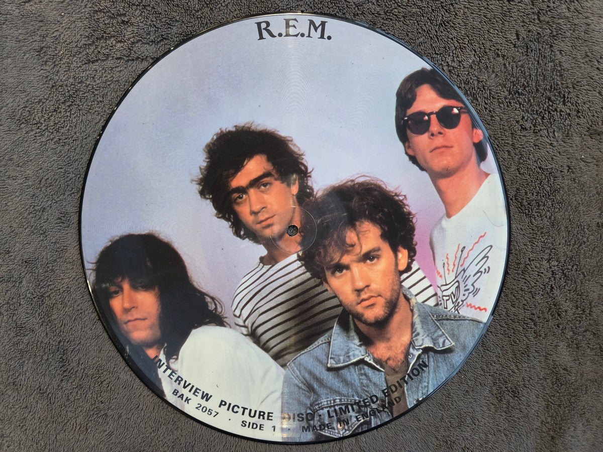 REM INTERVIEW PIC DISC UK IMP