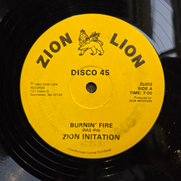 ZION INITATION BURNIN FIRE 12"