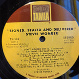 STEVIE WONDER SIGNED SEALED & DELIVERED
