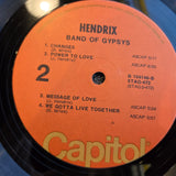 JIMI HENDRIX BAND OF GYPSYS ORANGE CAPITOL