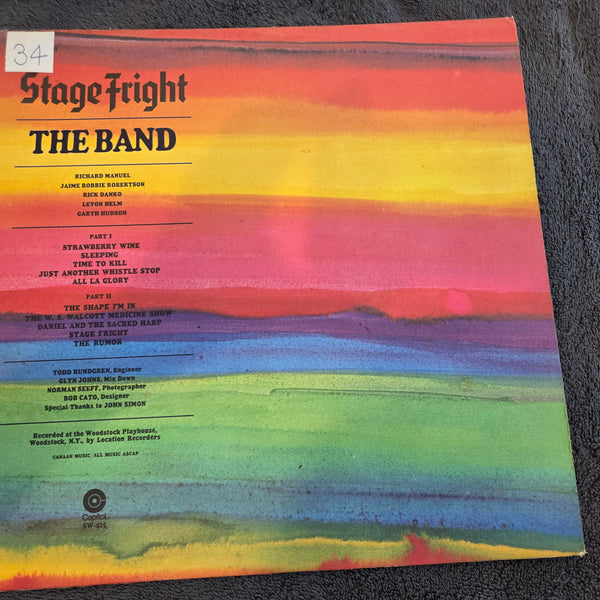 BAND STAGE FRIGHT 1P GREEN CAPITOL