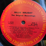 BILLIE HOLIDAY THE ORIGINAL RECORDINGS