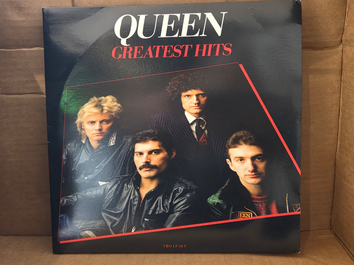 QUEEN GREATEST HITS RED ORANGE SWIRL