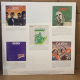 QUEEN GREATEST HITS RED ORANGE SWIRL
