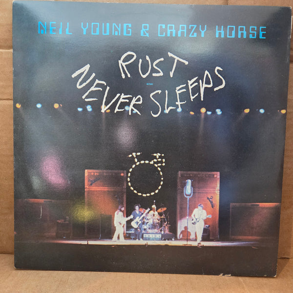 NEIL YOUNG RUST NEVER SLEEPS UK IMP