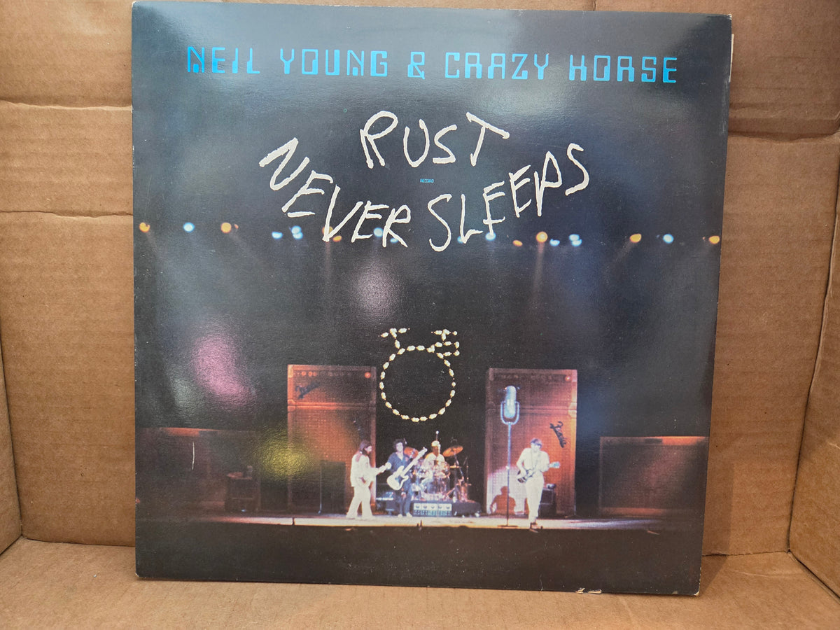NEIL YOUNG RUST NEVER SLEEPS UK IMP