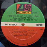 FRED WESLEY AND THE HORNY HORNS A BLOW FOR ME A TOOT FOR YOU