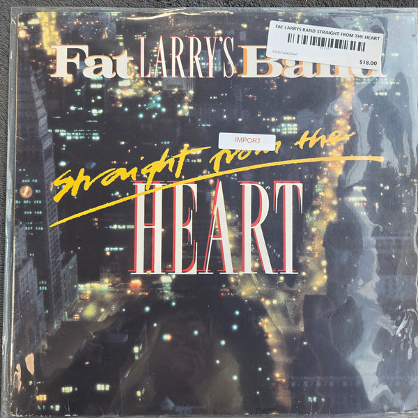 FAT LARRYS BAND STRAIGHT FROM THE HEART EU IMP