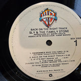 SLY AND THE FAMILY STONE BACK ON THE RIGHT TRACK