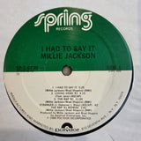 MILLIE JACKSON I HAD TO SAY IT
