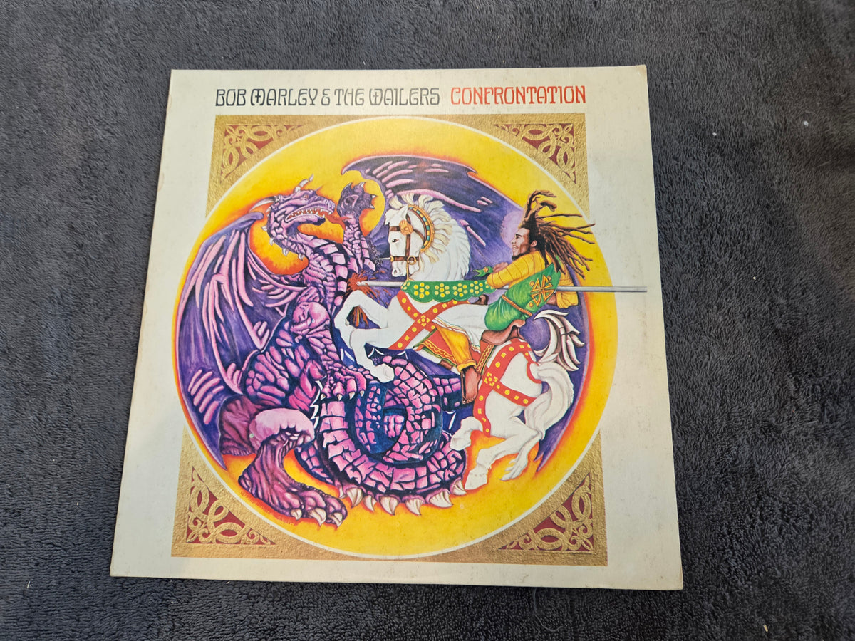 BOB MARLEY CONFRONTATION TAN LABEL UK IMP