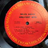 MILES DAVIS GREATEST HITS ORANGE LABEL