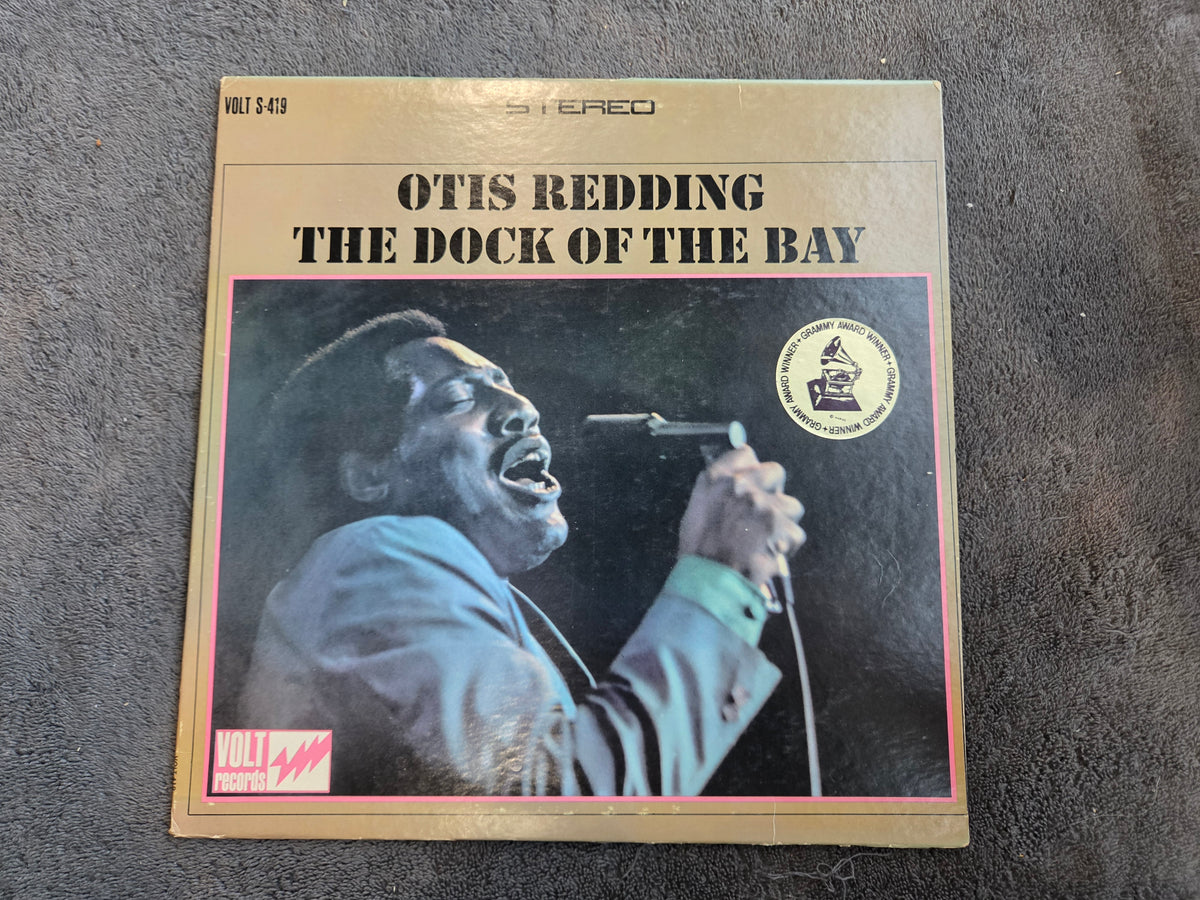 OTIS REDDING THE DOCK OF THE BAY 1968 STEREO YELLOW LABEL